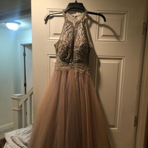 Beautiful formal long dress only worn one time!!